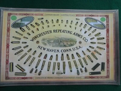 温彻斯特广告海报,子弹板海报 — 第 1/4 张图片