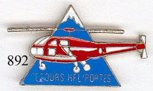 PINS892 - HELICOPTERE - SECOURS HELIPORTES - Foto 1 di 1