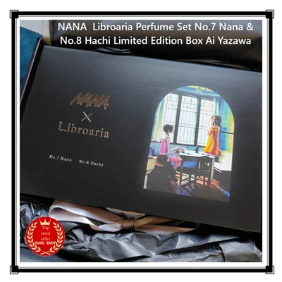 NANA Libroaria Perfume Set No.7 Nana & No.8 Hachi Limited Edition Box Ai Yazawa - Immagine 1 di 4