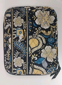 Vera Bradley Mini-Tablet iPad Kindle-Hülle Ellie blau Elefantenmuster im Ruhestand - Bild 1 von 3