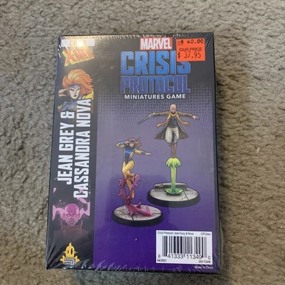 Marvel Crisis Protocol Jean Grey Cassandra Nova Juego de Mesa Miniaturas Set Foto 1 de 2