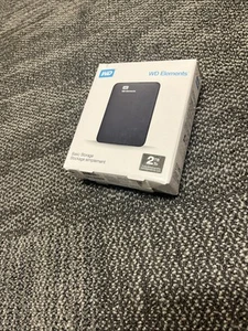 WD Elements - Portable USB HDD - 2TB - Brand New-Sealed - FAST Shipping!! - Afbeelding 1 van 5