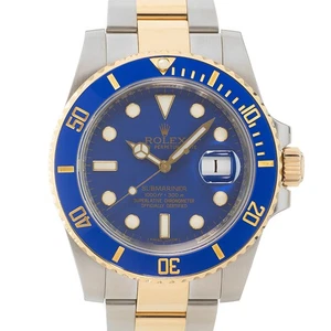 Rolex Submariner Date 116613LB Initial Dial Garantie 2012 Box/Papier - Bild 1 von 24