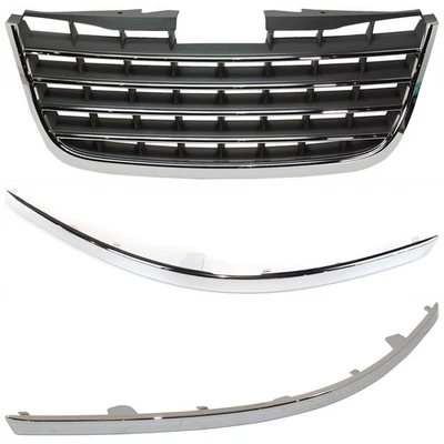 Barra frontal de parachoques moldura escalón almohadilla delantera lado conductor y pasajero izquierda derecha Foto 1 de 4