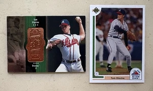 1998 Upper Deck SPx Finite Baseball - TOM GLAVINE #57 /9000 - Atlanta Braves HOF - Picture 1 of 2