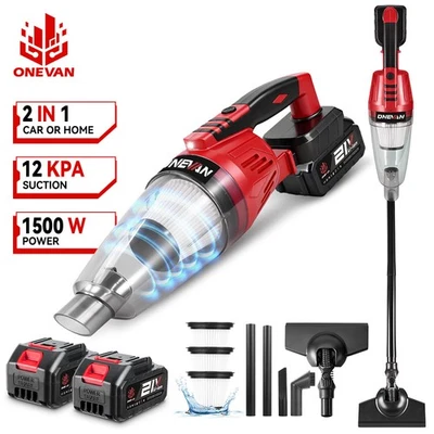 Für Makita Akku Staubsauger Handstaubsauger Auto Handsauger kabellos w/ Zubehör - Bild 1 von 4