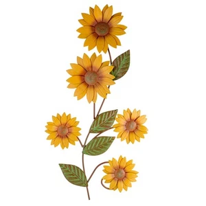 Metal sunflower wall decor 25 Inches for indoors and outdoors | Perfect sunfl... - Picture 1 of 7