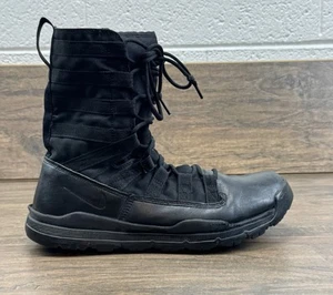 Nike Tactical Boots Mens 10.5 SFB Gen 2 Black Military Combat 922474-001-READ - Imagen 1 de 10