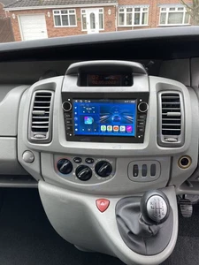 Android 15 Carplay Head unit For Vauxhall Vivaro 2006-2010 Radio Stereo FM - Picture 1 of 14