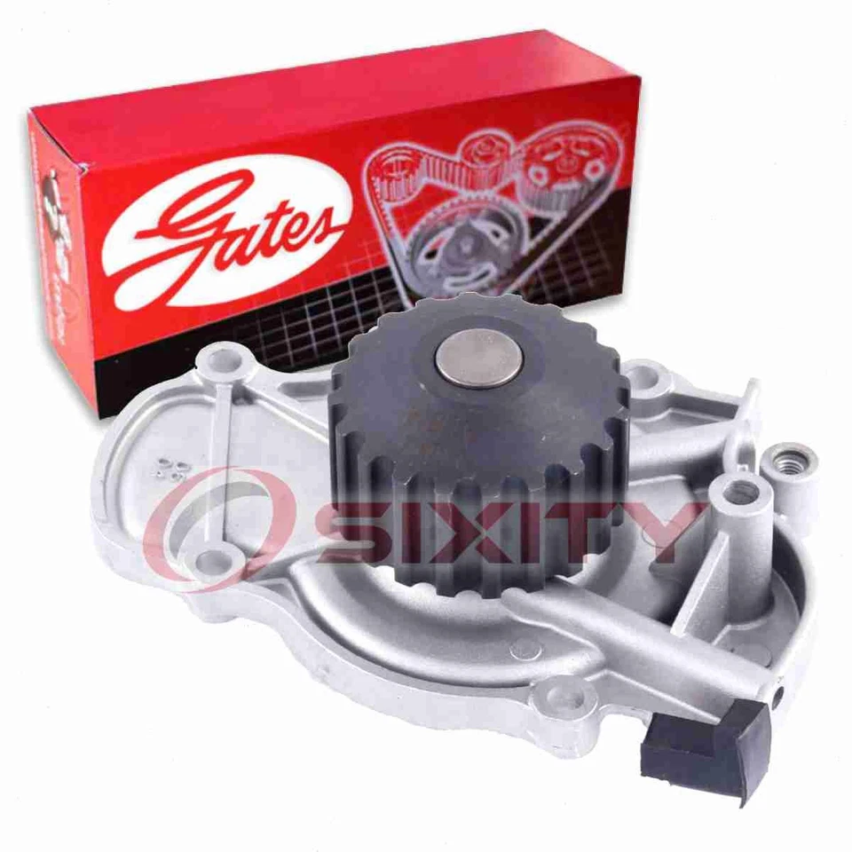 Gates Engine Water Pump for 1990-2002 Honda Accord 2.2L 2.3L L4 Coolant ef - Image 1 of 4