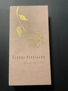 BARBRA STREISAND: "Just for the Record 4-Cassette Collector's Box Set + Book - Picture 1 of 15