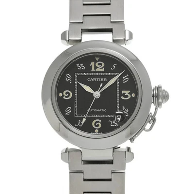 Reloj CARTIER Pasha C W31043M7 Estuche Negro Tamaño 35×35mm Unisex Usado #121410 Foto 1 de 4