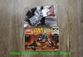 LEGO&reg; Star Wars 75079 Shadow Troopers No Minifigs! Complete Build Only! Manual