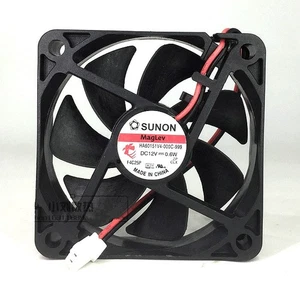 1PC 0,6W zawieszenie magnetyczne ultra cichy wentylator 6CM 12V HA60151V4-000C-999 - Zdjęcie 1 z 2