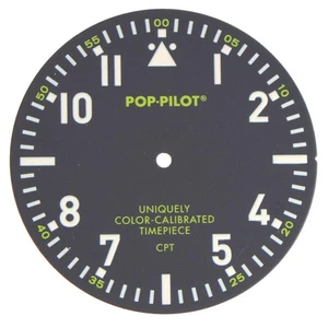 Dial for Miyota 2035 - POP-PILOT, blue 37 mm - Picture 1 of 1