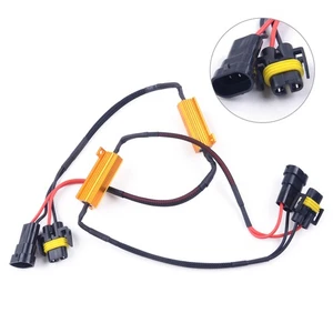 2X H8 H11 LED DRL Fog Light Canbus 50W Load Resistor Error Free Decoder Cancel l - Picture 1 of 4