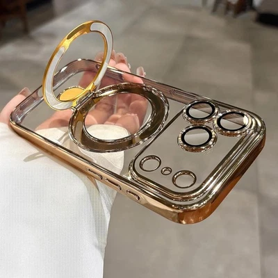 Shockproof Frosted Mag Safe Case For iPhone 17 Pro Max  Lens Cover - Image 1 of 4