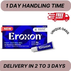 Eroxon StimGel Treatment Gel for Erectile Dysfunction - Helps You Get an Erec... - Picture 1 of 6