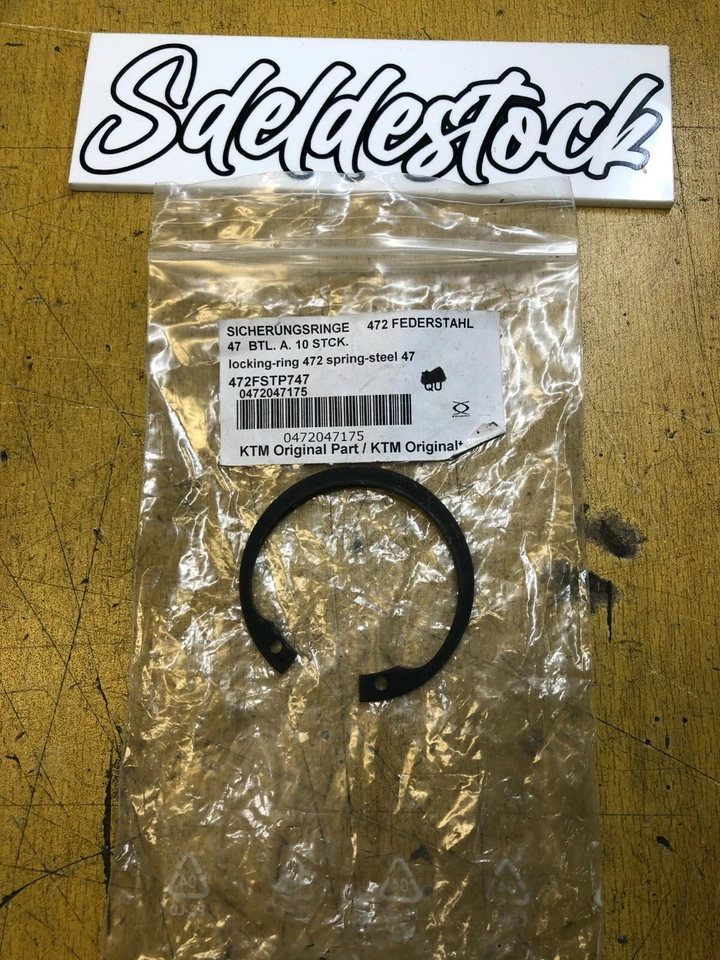 1 circlip din472 47x1,75 ktm 0472047175 105 1050 1090 1190 125 1290 200 250 620