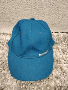 Merrell Wool Blend 6-Panel Cap Blue Adjustable One Size - Picture 1 of 4