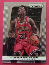 JIMMY BUTLER , 2013-14 PANINI PRIZM #75, BULLS, HEAT