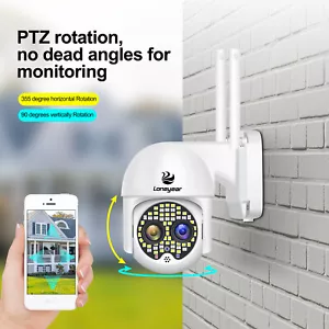 10X Zoom Dual Lens Wireless IP Wifi Mini PTZ 1080P Smart Home Security IR Camera - Picture 1 of 11