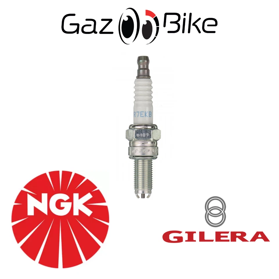 Bougie NGK CR7EKB pour GILERA Fuoco 500 GP 800 Nexus 500 - Photo 1/1