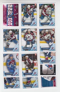 21/22 Topps NHL Stickers Colorado Avalanche (13 Stickers) MacKinnon Makar + - Picture 1 of 1