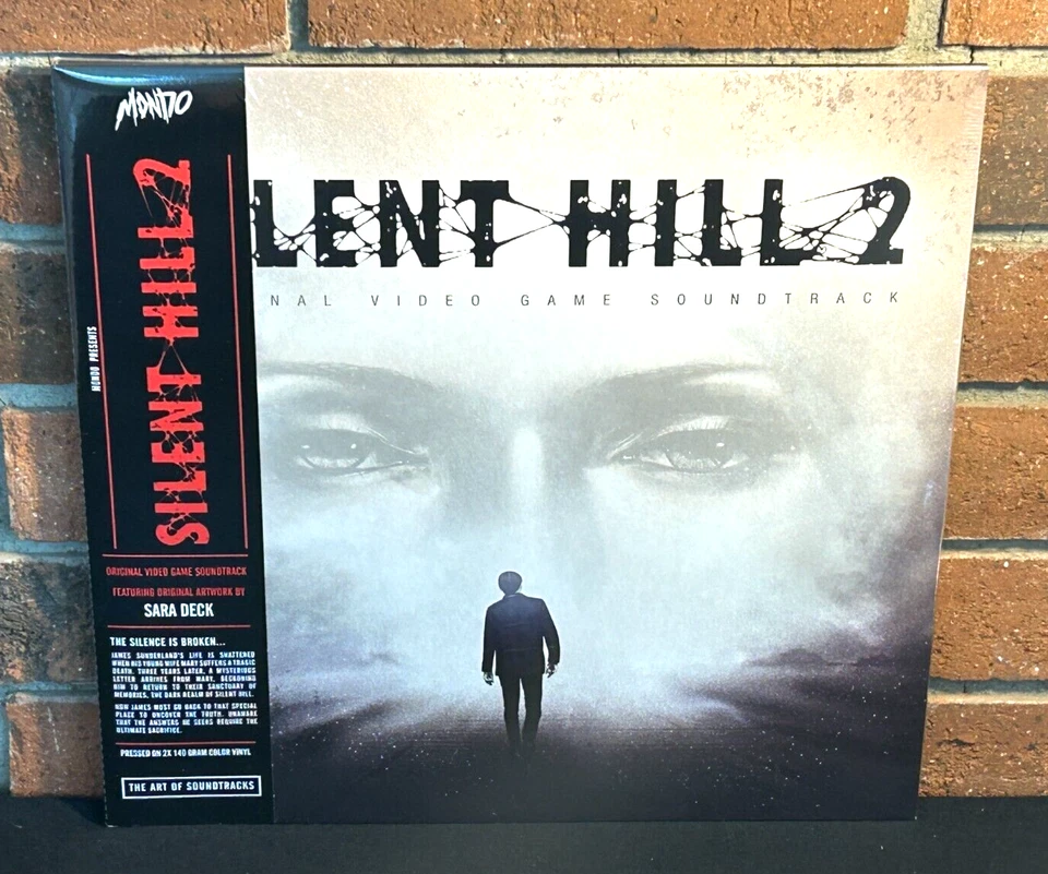 SILENT HILL 2 - Soundtrack, Limited 2LP 140G COLORED VINYL Gatefold + OBI Sealed - Image 1 of 4