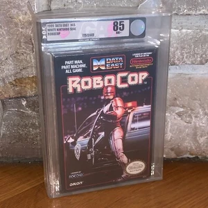 New NES Robocop VGA 85 Factory Sealed H-Seam Graded Nintendo Game Robo Cop - Picture 1 of 2