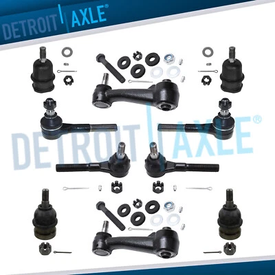 Kit de rótula de brazo Pitman de varilla de amarre interior exterior para camioneta Dodge Ram 1500 01-03 2x2 Foto 1 de 4