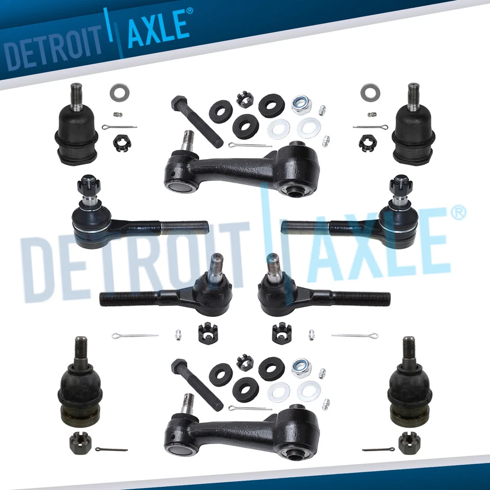 Kit de rótula de brazo Pitman de varilla de amarre interior exterior para camioneta Dodge Ram 1500 01-03 2x2 Foto 1 de 4