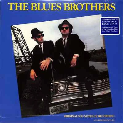 Various Artists / THE BLUES BROTHERS O.S.T. (LTD BLUE LP) / Rhino / 0349784555  - Bild 1 von 2