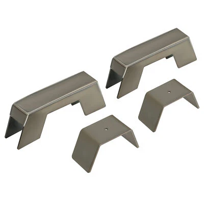 Par de solda embaixo da cama entalhe C para Chevy Silverado 1500 cabine picape 2007-2018 - Imagem 1 de 4