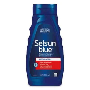 Selsun Blue Maximale Stärke medizinisches Anti-Schuppen Shampoo Menthol juckende Kopfhaut - Bild 1 von 8
