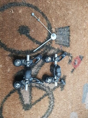 Vintage Cantilevers Brakes Shimano Deore LX BR-M560...Deore XT PADS A80Z - Image 1 of 4