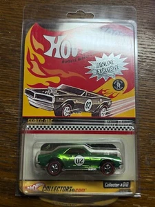Hot Wheels Limited 2003 RLC Redline Club Heavy Chevy Camaro Green - Picture 1 of 1