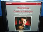 Rodrigo Concierto de Aranjuez...Pepe Romero/ASMF Marriner Philips CD W. Germany