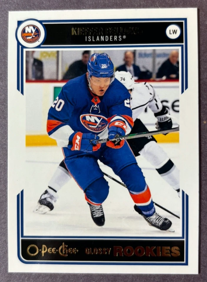 2020-21 O-Pee-Chee Glossy Rookies #R-3 Kieffer Bellows New York Islanders - Image 1 of 1