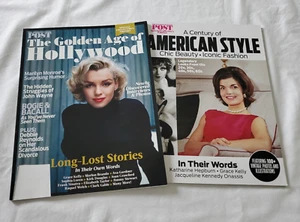 The Saturday Evening Post (2) American Style & Golden Age of Hollywood Pre-owned - Picture 1 of 9