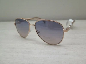Jessica Simpson J5759-RGDND Rose Gold Aviator Sunglasses Nude Ear Piece $55+ - Picture 1 of 8