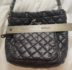 MZ Wallace Crosby drawstring bucket bag, Black, New - Picture 1 of 9