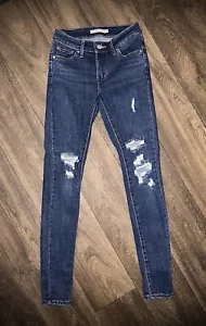 Women’s Levi’s 511 Skinny Jeans 24x28 - Picture 1 of 4