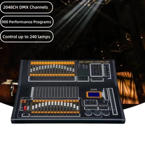 New King Kong 2048 Console Stage Lights DMX Controller Bar Show Light Console - Picture 1 of 5