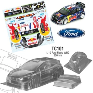 TEAMC RACING Ford Fiesta Rally RB 200mm RC Body 1/10 Tamiya Kyosho HPI Yokomo - Bild 1 von 1