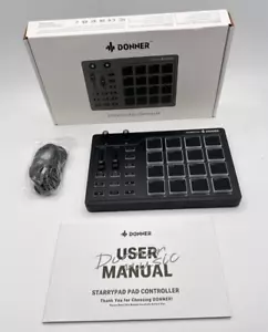 Donner STARRYPAD MIDI Pad Beat Maker Drum Machine - Picture 1 of 7