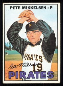 1967 Topps #425 Pete Mikkelsen - - - Fair