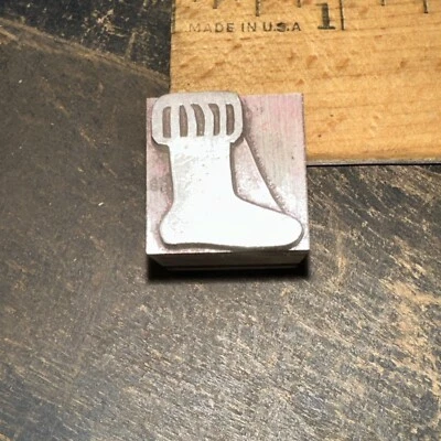 Printing Block “ Sock “ Lead Face Block - Image 1 of 3