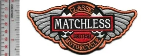 Parche con el logotipo de motocicletas británicas clásicas incomparables SIN TARIFA - Imagen 1 de 1
