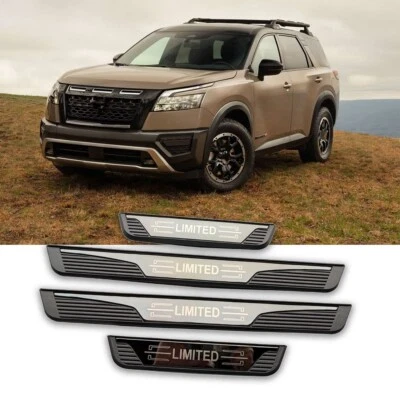 For Nissan Pathfinder 2024 Accessories Door Sill  Protector Cover Trim Guard Foto 1 de 4